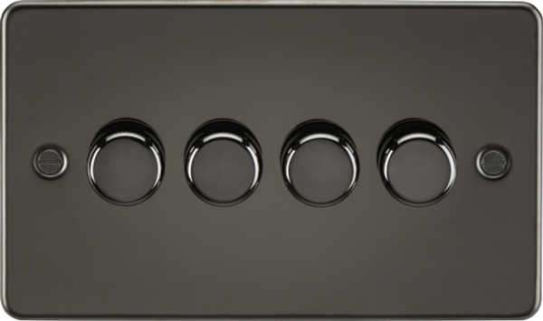 4G 2-way 10-200W (5-150W LED) Intelligent dimmer - Gunmetal